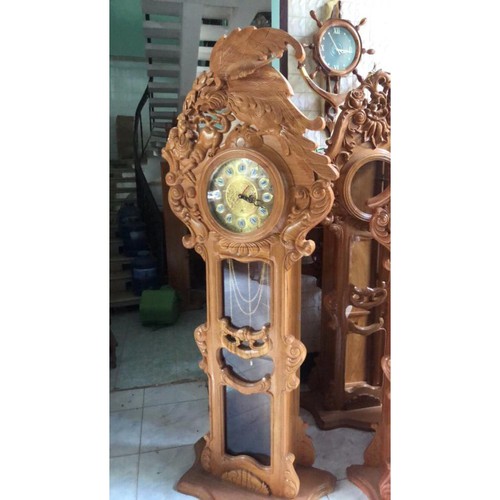 Đồng Hồ Quả Lắc Đại Bàng Kỳ Lân Shop Gỗ Hương